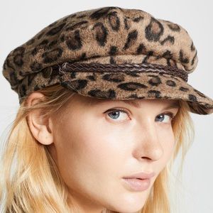 Brixton Leopard Fiddler Cap